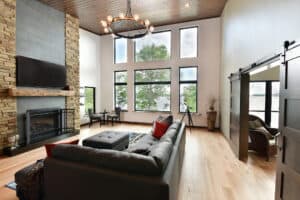 Ryan Lake House built by Holtz Builders
