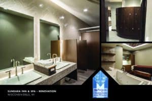 Sundara Spa in Wisconsin Dells project by Holtz Builders
