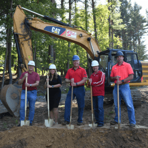 HBI Executive team breaks ground