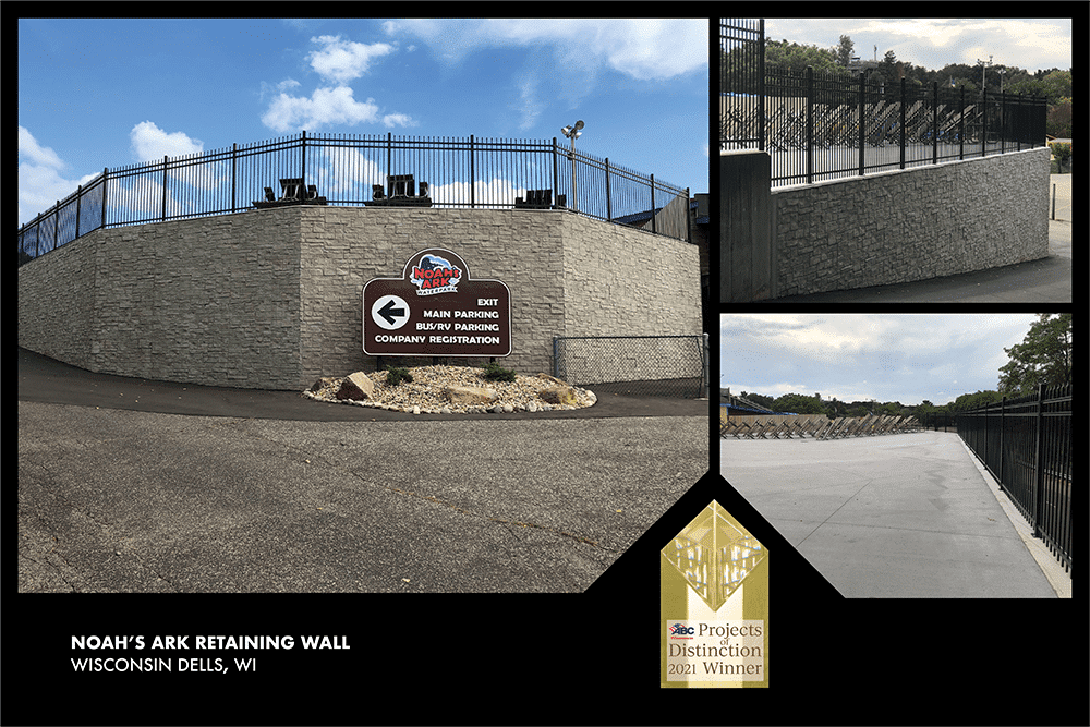 Noah’s Ark Retaining Wall Project of Distinction