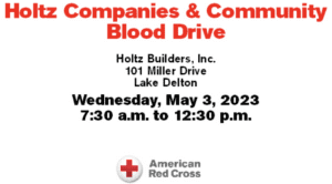 Red Cross Blood Drive Text