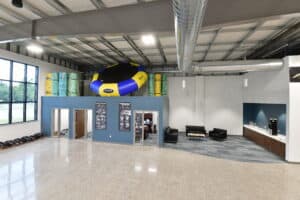 Dells Watersports Showroom waiting area