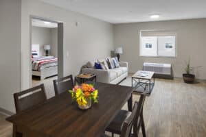 The Wilderness employee housing photographed on October 27, 2020. Photo by Randy Sartin Photography.