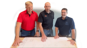 Tom Holtz, Mark Crowley and Dan Bullock