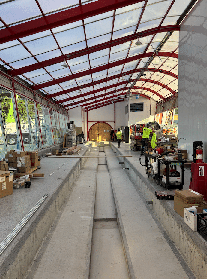 Tommys Car Wash BD | Holtz Builders | General Contractor Inside Tommys Car Wash